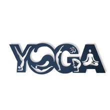Load image into Gallery viewer, &#39;Yoga&#39; - Steel Metal Hanging Sign Wall Art - Unique Metalcraft

