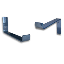 Load image into Gallery viewer, Anthracite Grey - RAL 7016 - scaffold board shelf brackets - 100mm - 325mm - Unique Metalcraft
