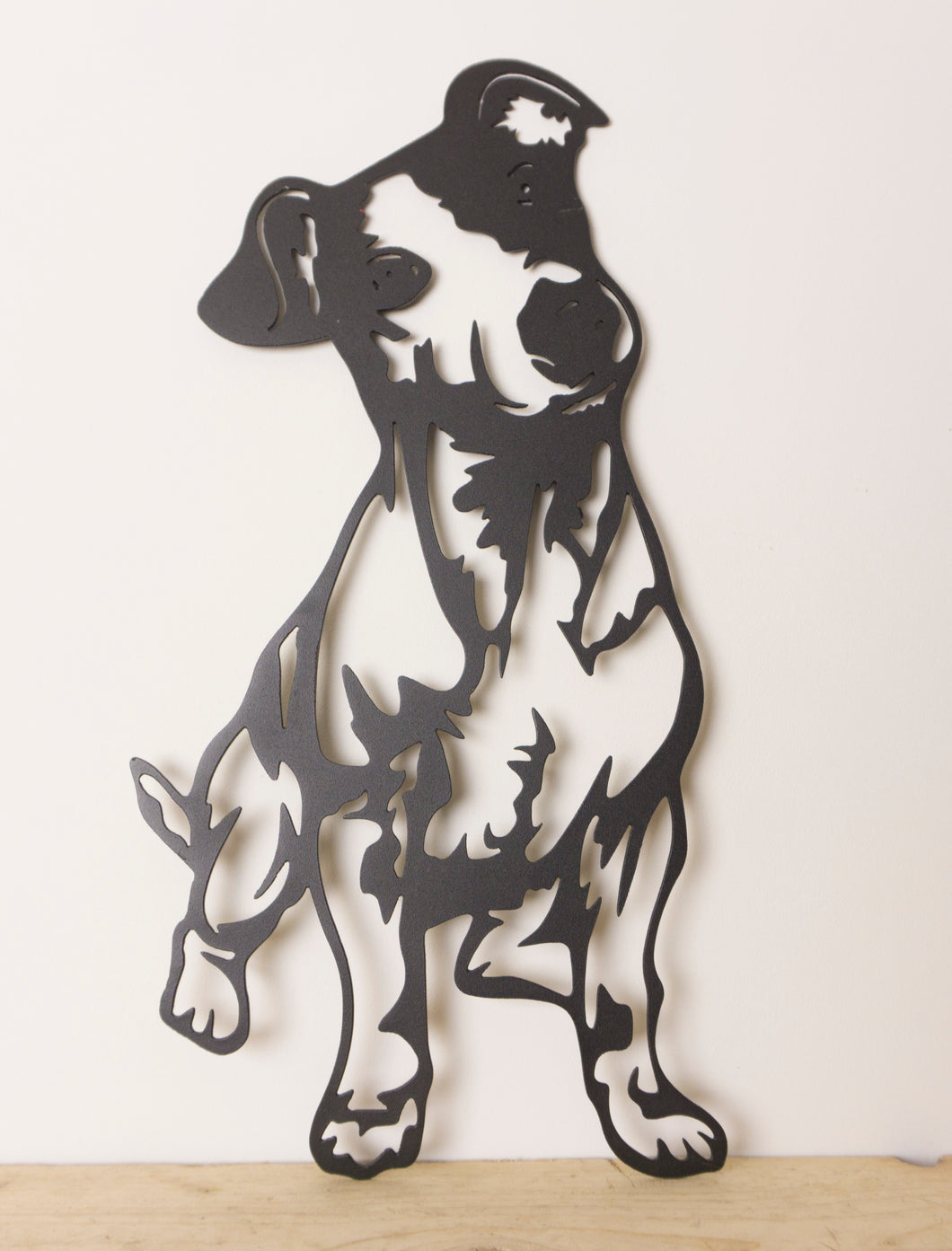 Jack Russell Dog Wall Art / Garden Art - Unique Metalcraft