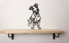 Load image into Gallery viewer, Jack Russell Dog Wall Art / Garden Art - Unique Metalcraft
