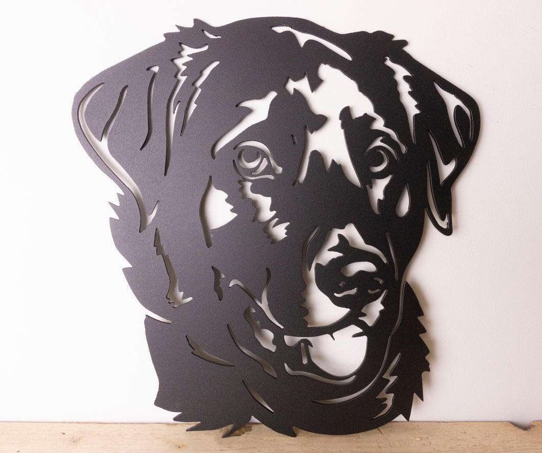 Labrador Dog Wall Art / Garden Art - Unique Metalcraft