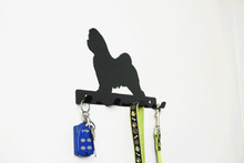 Load image into Gallery viewer, Maltese Terrier Long Haired - Dog Lead / Key Holder, Hanger, Hook - Unique Metalcraft
