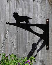 Load image into Gallery viewer, Norfolk Terrier Hanging Basket Bracket - Unique Metalcraft
