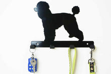 Load image into Gallery viewer, Poodle  - Dog Lead / Key Holder, Hanger, Hook - Unique Metalcraft
