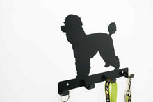 Load image into Gallery viewer, Poodle  - Dog Lead / Key Holder, Hanger, Hook - Unique Metalcraft
