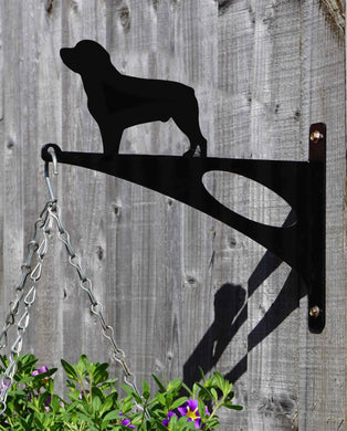 Rottweiler Hanging Basket Bracket - Unique Metalcraft
