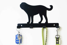 Load image into Gallery viewer, Saint Bernard  - Dog Lead / Key Holder, Hanger, Hook - Unique Metalcraft
