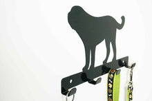 Load image into Gallery viewer, Saint Bernard  - Dog Lead / Key Holder, Hanger, Hook - Unique Metalcraft
