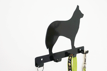 Load image into Gallery viewer, Siberian Husky - Dog Lead / Key Holder, Hanger, Hook - Unique Metalcraft
