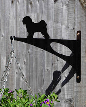 Load image into Gallery viewer, Tibetan Terrier Hanging Basket Bracket - Unique Metalcraft
