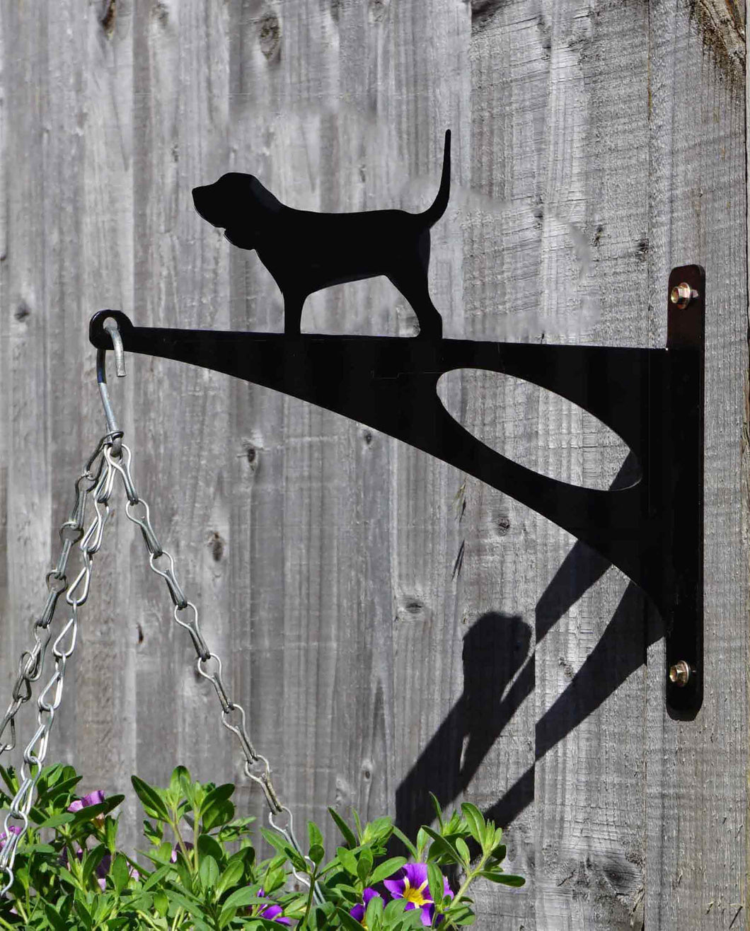 Bloodhound Hanging Basket Bracket - Unique Metalcraft