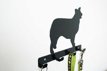 Load image into Gallery viewer, Border Collie - Dog Lead / Key Holder, Hanger, Hook - Unique Metalcraft
