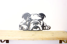 Load image into Gallery viewer, British Bulldog Wall Art / Garden Art - Unique Metalcraft
