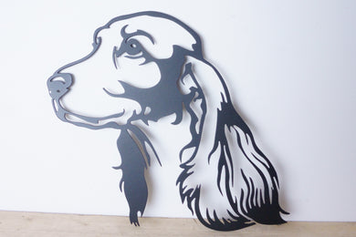 Cocker Spaniel Dog Wall Art / Garden Art - Unique Metalcraft