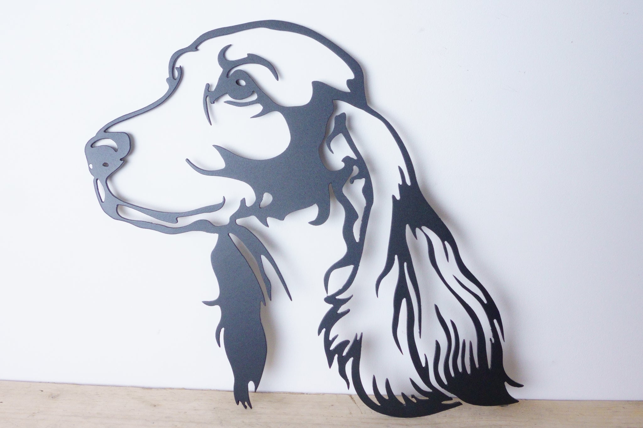 Cocker Spaniel Dog Wall Art Garden Art