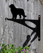 Load image into Gallery viewer, Bernese Mountain Dog Hanging Basket Bracket - Unique Metalcraft
