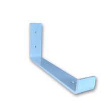 Load image into Gallery viewer, White - RAL 9010 - scaffold board shelf brackets - 100mm -325mm - Unique Metalcraft
