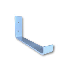 Load image into Gallery viewer, Silver - RAL 9006 - scaffold board shelf brackets - 100mm - 325mm - Unique Metalcraft
