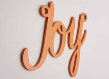 Load image into Gallery viewer, &#39;Joy&#39; Sign Metal Wall Art - Unique Metalcraft
