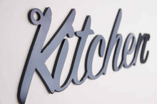 Load image into Gallery viewer, &#39;Kitchen&#39; Sign Metal Wall Art - Unique Metalcraft
