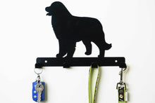 Load image into Gallery viewer, Newfoundland - Dog Lead / Key Holder, Hanger, Hook - Unique Metalcraft
