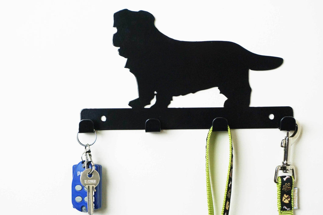 Norfolk Terrier - Dog Lead / Key Holder, Hanger, Hook - Unique Metalcraft