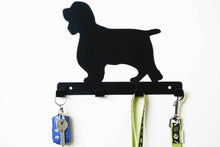 Load image into Gallery viewer, Springer Spaniel - Dog Lead / Key Holder, Hanger, Hook - Unique Metalcraft
