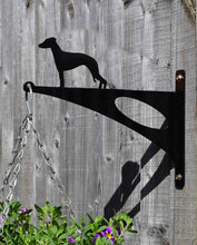 Load image into Gallery viewer, Whippet Hanging Basket Bracket - Unique Metalcraft

